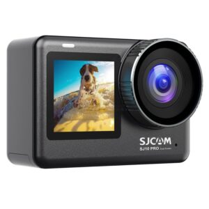 Camara De Acción Sjcam Sj10 Pro 4k Ultra Hd Wifi Pantalla Dupla - Negro - Imagen 3