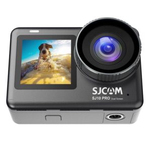 Camara De Acción Sjcam Sj10 Pro 4k Ultra Hd Wifi Pantalla Dupla - Negro - Imagen 4
