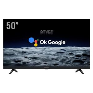 Smart Tv Smartfy Gtv5020 4k Ultra Hd Google Tv Wifi - Negro