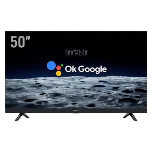 Smart Tv Smartfy Gtv5020 4k Ultra Hd Google Tv Wifi - Negro