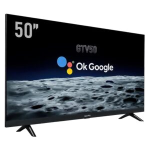 Smart Tv Smartfy Gtv5020 4k Ultra Hd Google Tv Wifi - Negro - Imagen 4