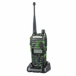Radio Walk Talk Baofeng Uv-82 Dual Band Lcd - Verde Camuflado