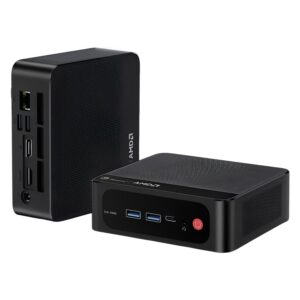 Mini Pc Beelink Ser5 Max Amd Ryzen 7-7735hs 1tb Ssd 24gb Ram - Negro