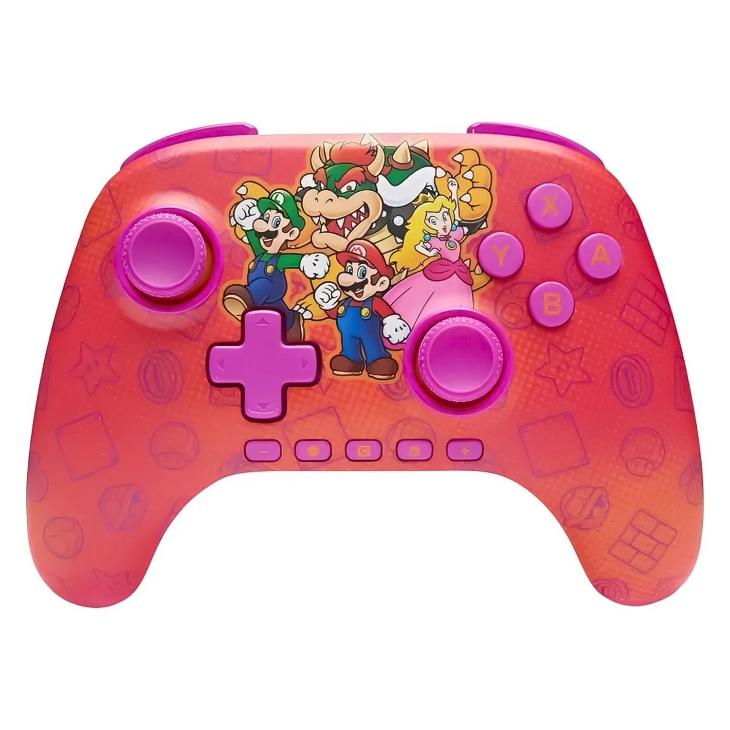 Control Powera Advantage Mario And Friends Inalámbrico Para Nintendo Switch 2 - Pwa-a-59619
