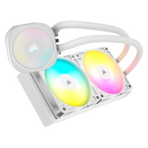 Water Cooler Para Procesador Corsair Nautilus 240 Rs Cw-9060094-ww Argb - Blanco - Imagen 3
