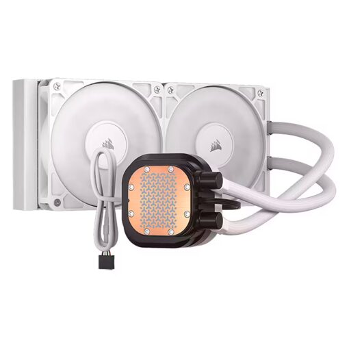 Alternative view of Water Cooler Para Procesador Corsair Nautilus 240 Rs Lcd Cw-9061032-ww - Blanco