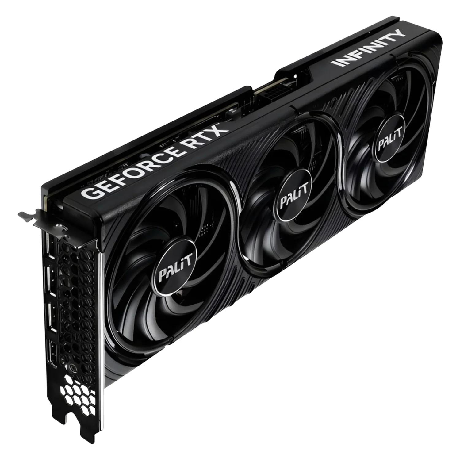 Placa de Vídeo Palit Infinity 3 NVIDIA GeForce RTX-5070 12GB GDDR7 - NE75070S19K9-GB2050S - Imagen 2