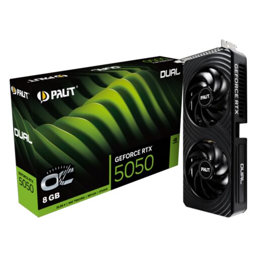 Vga Rtx-5050 8gb Gddr6 128bit Palit Dual Oc Ne65050s19p1-gb2070d