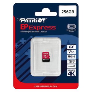 Tarjeta De Memoria Micro Sdxc Patriot Ep Express 256gb 800mbs - Pef256gepexmcx - Imagen 3