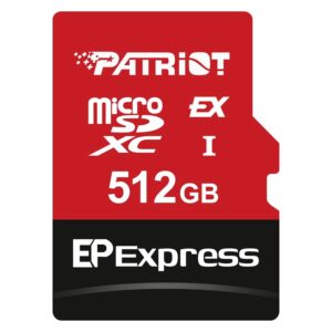 Tarjeta De Memoria Micro Sdxc Express Patriot Ep Series 512gb 800mbs - Pef512gepexmcx