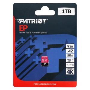 Tarjeta De Memoria Micro Sdxc Patriot Ep Series 1tb 90mbs - Pef1tbep32mcx - Imagen 3