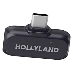 Micrófono Lapela Hollyland Lark A1 Mini Duo Usb-c Para Smartphone Inalámbrico - Gris Espacial - Imagen 3