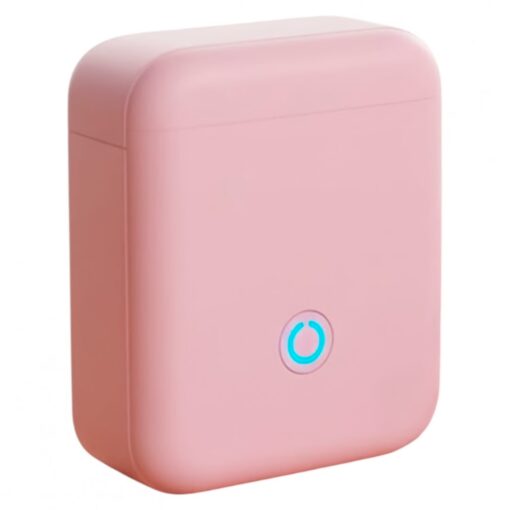 Mini Impresora Térmica Para Etiquetas Satellite A-l132 Bluetooth - Rosa