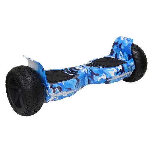 Scooter Elétrico Hye Hy-sc8.5 8.5" Off Road Bluetooth Led - Azul Camuflado