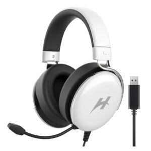 Headset Gamer Haylou Hexstorm G1 Hdg01 Usb - Blanco