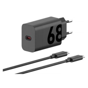 Cargador Motorola Turbopower Mc-689n 68w Usb-c - Negro - Imagen 3