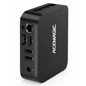 Mini PC ACEMAGIC V1 AMD Ryzen R3-3250C 512GB SSD 8GB RAM - Preto - Imagen 2