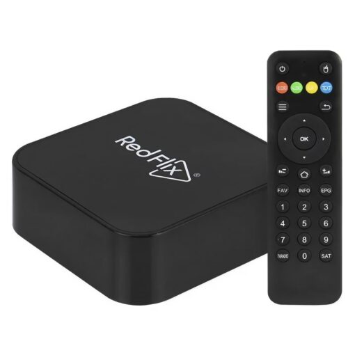 Sate Redflix Red 2ram/16gb Iptv/wifi/ Iks Tune Black F.t.a