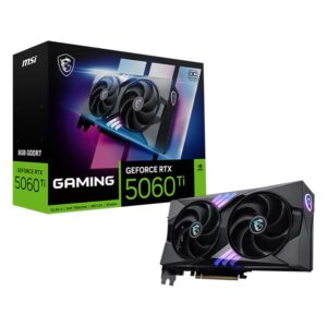 Tarjeta De Video Msi Gaming Oc Nvidia Geforce Rtx-5060ti 8gb Gddr7 - 912-v536