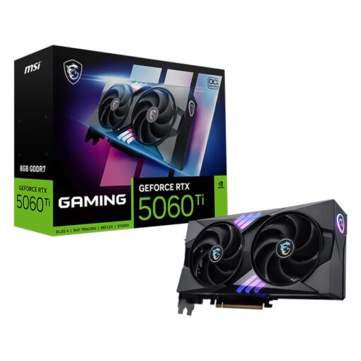 Tarjeta De Video Msi Gaming Oc Nvidia Geforce Rtx-5060ti 8gb Gddr7 - 912-v536