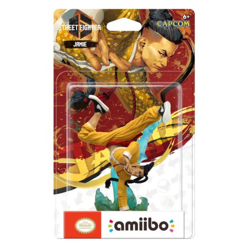 Alternative view of Muñeco Amiibo Nintendo Jamie Street Fighter 6 - Nvl-c-baac