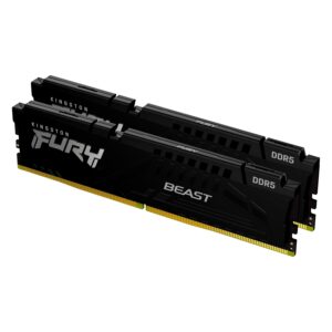Memoria Ram Kingston Fury Beast Black 32gb (2x16gb) Ddr5 5200 Mhz - Kf552c40bbk2-32 - Imagen 3