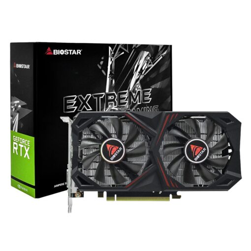 Tarjeta De Video Biostar Extrene Gaming Nvidia Geforce Rtx-3050 6gb Gddr6 - Vn3516rf68