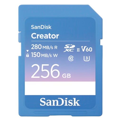 Tarjeta De Memoria Micro Sd Sandisk Creator 256gb 280mbs - Sdsdxep-256g-gncis