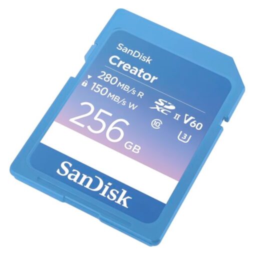 Alternative view of Tarjeta De Memoria Micro Sd Sandisk Creator 256gb 280mbs - Sdsdxep-256g-gncis