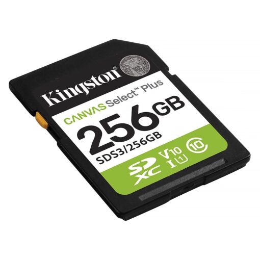 Alternative view of Tarjeta De Memoria Micro Sd Kingston Canvas Select Plus 256gb 100mbs - Sdcs3/256gb