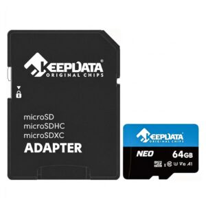 Tarjeta De Memoria Micro Sd Keepdata Neo 64gb 95mbs - Kdmsdc10u1v10a1-64g