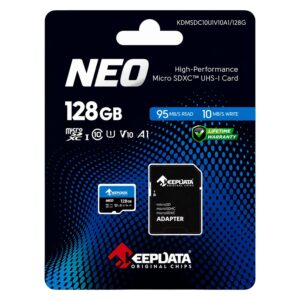 Tarjeta De Memoria Micro Sd Keepdata Neo 128gb 95mb/s - Kdmsdc10u1v10a1-128g - Imagen 2