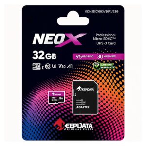 Tarjeta De Memoria Micro Sd Keepdata Neo X 32gb 95mb/s - Kdmsdc10u3v30a1/32g - Imagen 4