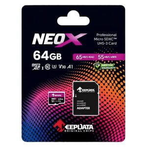 Tarjeta De Memoria Micro Sd Keepdata Neo X 64gb 95mb/s - Kdmsdc10u3v30a1/64g - Imagen 4
