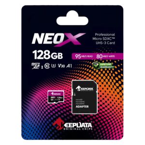 Tarjeta De Memoria Micro Sd Keepdata Neo X 128gb 95mb/s - Kdmsdc10u3v30a1/128 - Imagen 4