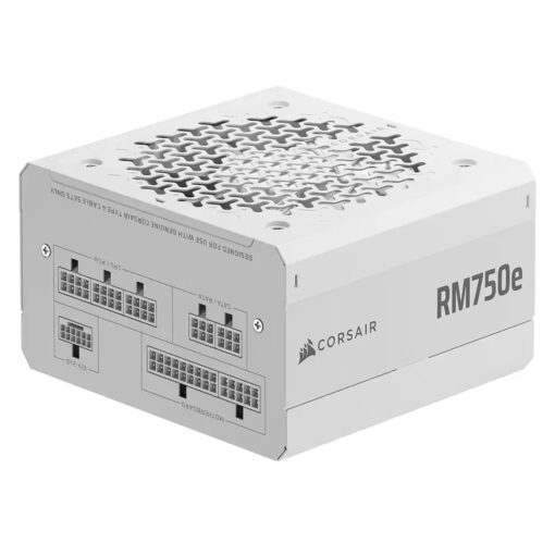 Fuente De Poder Corsair Rm750e Cp-9020292-na Atx 750w 80 Plus Platinum Full Modular - Blanco