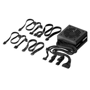 Fuente De Poder Corsair Cx650m Rgps Cp-9020310-br Atx 650w 80 Plus Bronze Seni Modular - Negro - Imagen 4
