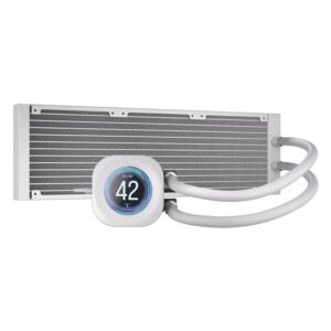 Water Cooler Para Procesador Corsair Nautilus 360 Rs Lcd Cw-9061034-ww - Blanco - Imagen 3