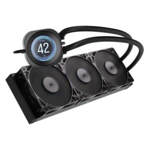 Water Cooler Para Procesador Corsair Nautilus 360 Rs Lcd Cw-9061033-ww - Negro - Imagen 2