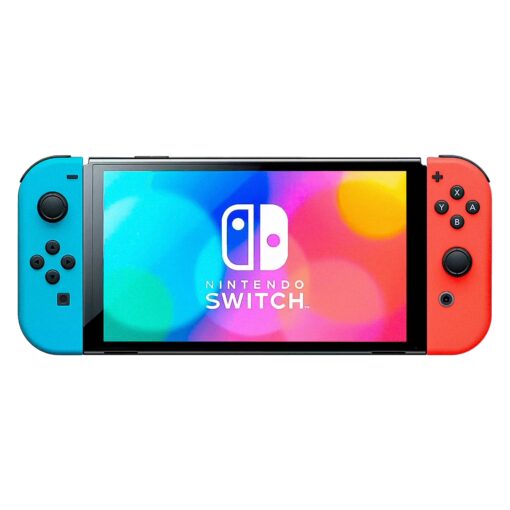 Alternative view of Consola Nintendo Switch Oled 64gb Japonés - Neon (heg-s-kabaa)