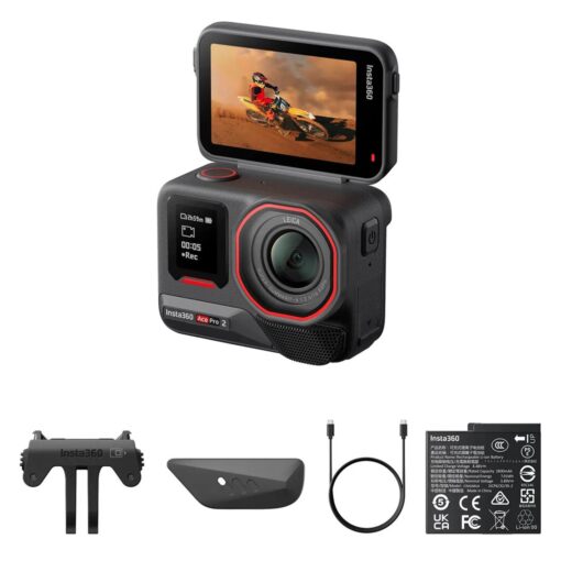 Alternative view of Camara De Acción Insta360 Ace Pro 2 Cinsbbga 50mp Wifi - Negro (2 Baterías)