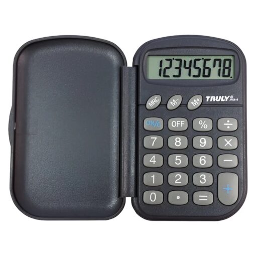 Calculadora Truly 319a-8 8 Dígitos - Gris