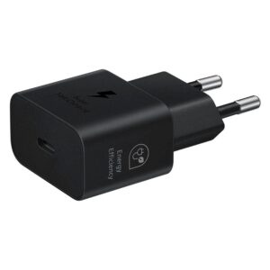 Cargador Samsung Ep-t2510xbeigeu 25w Usb-c + Cable Usb-c/usb-c - Negro - Imagen 2