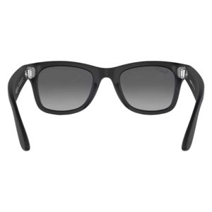 Óculos Ray-Ban Wayfarer RW4008 WiFi Meta IA 32GB - Preto Brilhante Claro - Imagen 3