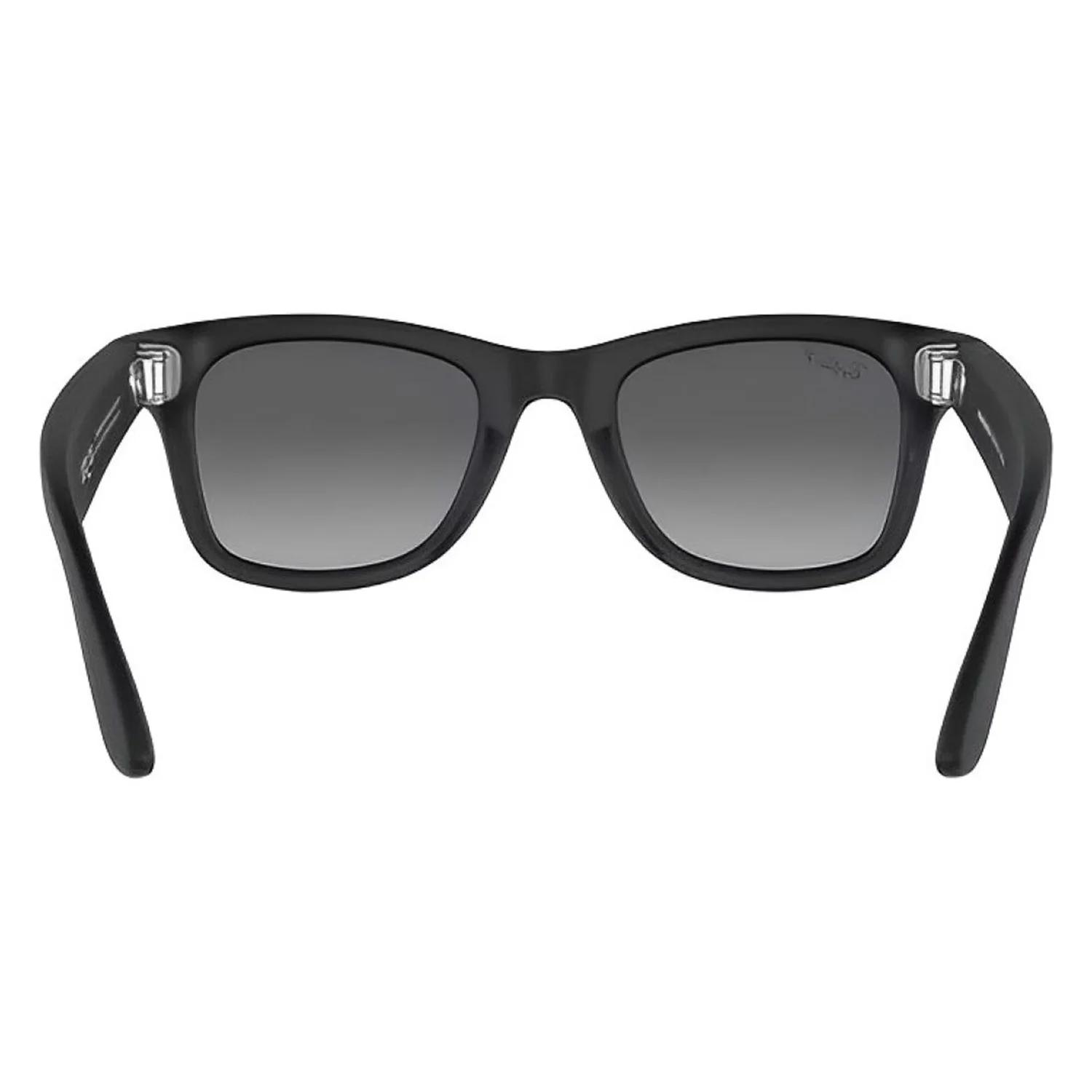 Óculos Ray-Ban Wayfarer RW4008 WiFi Meta IA 32GB - Preto Brilhante Claro - Imagen 3