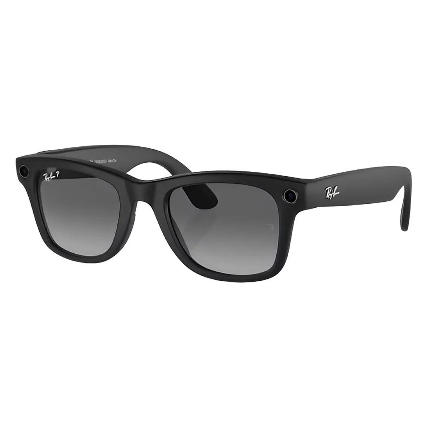 Óculos Ray-Ban Wayfarer RW4008 WiFi Meta IA 32GB - Preto Brilhante Claro - Imagen 4