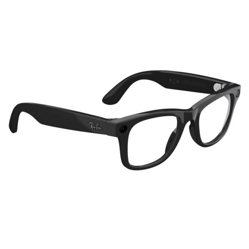 Alternative view of Anteojos Ray-ban Wayfarer Rw4006 Wifi Meta Ia 32gb - Negro Brillante Lente Clara