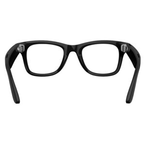 Anteojos Ray-ban Wayfarer Rw4006 Wifi Meta Ia 32gb - Negro Brillante Lente Clara - Imagen 3