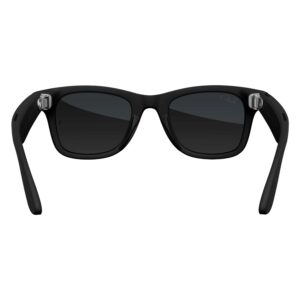 Anteojos De Sol Ray-ban Wayfarer Rw4006 Wifi Meta Ia 32gb - Negro Mate Transitions Grafite - Imagen 3