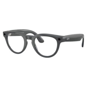 Anteojos De Sol Ray-ban Headliner Gen 2 Rw4013 Wifi Meta Ia 32gb - Brillante Gris Asteroide Transitions Transparente Esmeralda - Imagen 2